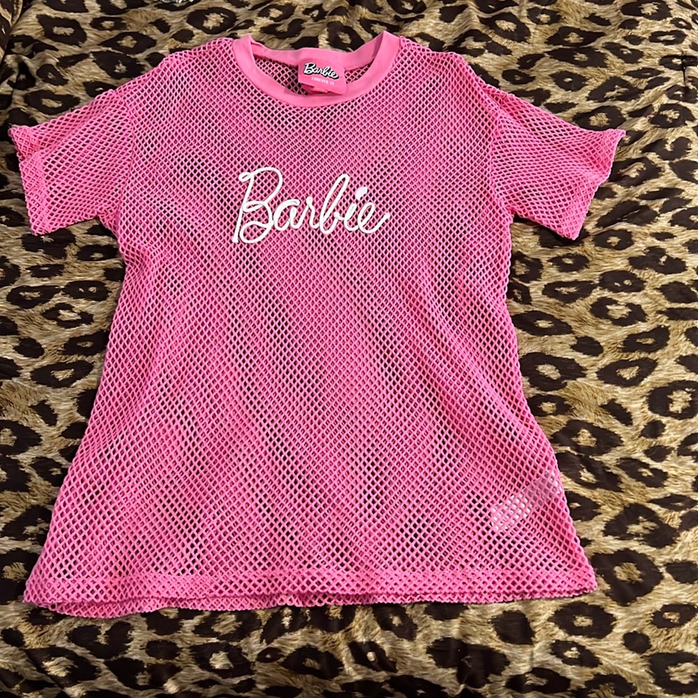 FOREVER 21 Barbie Netted Mesh Tee 💖💕